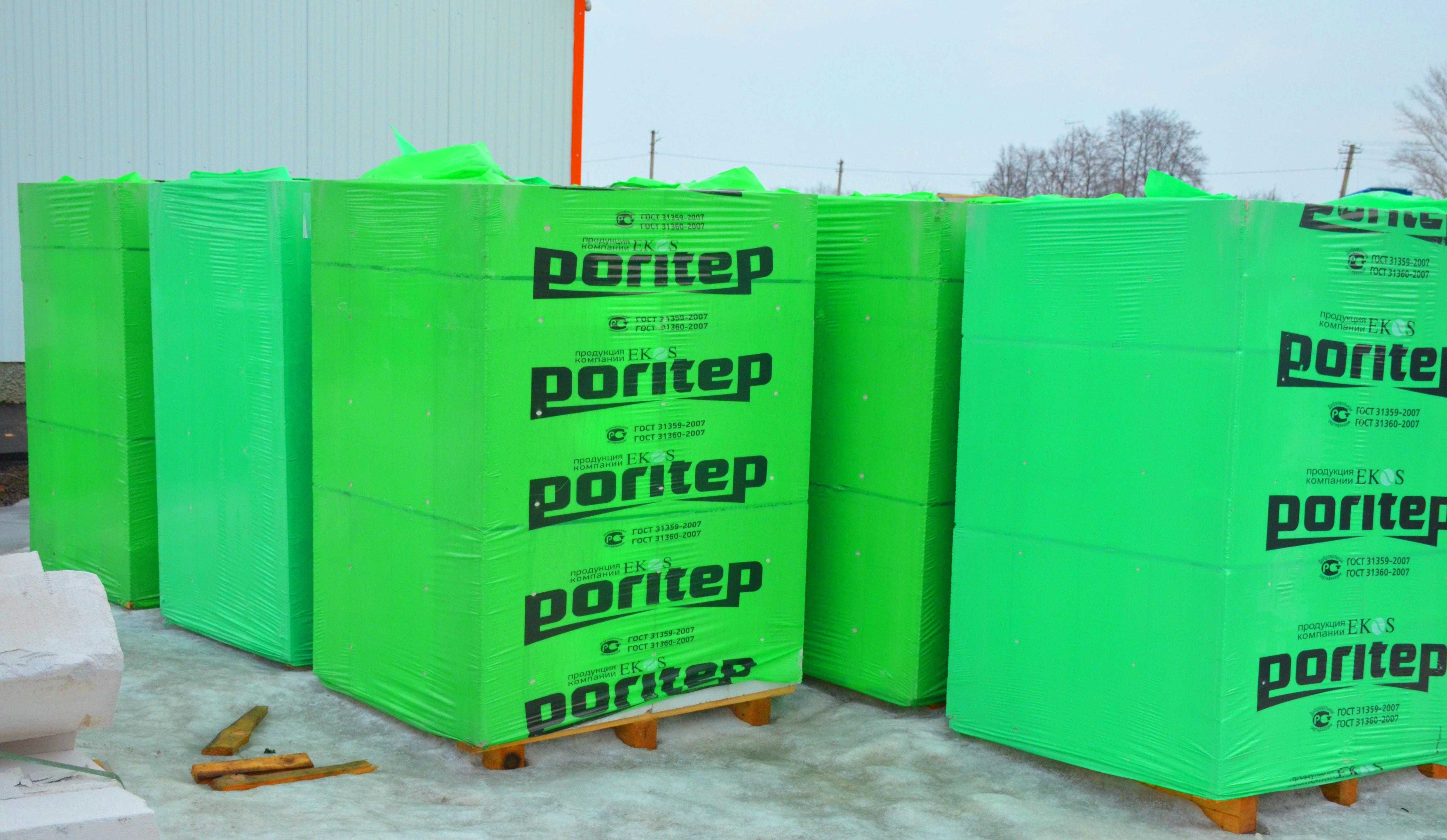 Газобетонные блоки Поритеп. Основные достоинства