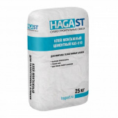 Клей монтажный для газобетонных блоков "HagaST" KAS-510 Белый (25 кг)