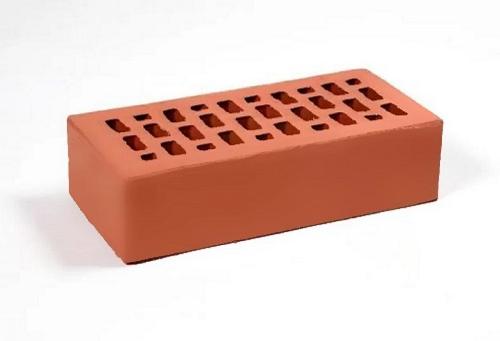 Облицовочный кирпич Пятый элемент красный гладкий 1НФ