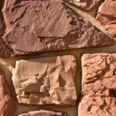Искусственный камень Рока 613-40 White Hills цемент (45-550)*(105-300)мм