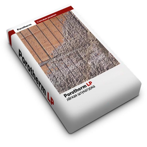 Штукатурка цементная Porotherm серая 30 кг
