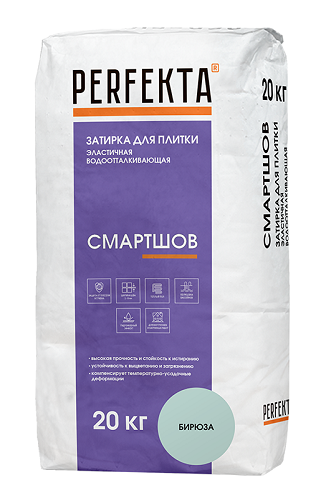 Затирка для плитки Perfekta Смартшов 20 кг