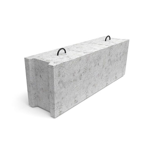 Фундаментный блок ФБС 24.6.6 (2380x600x580) ДСК Коломна