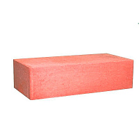 Гиперпрессованный кирпич Авангард алый VIP гладкий полнотелый 1НФ