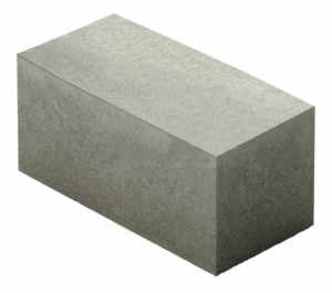 Блок керамзитобетонный полнотелый Honik стеновой 390х190х188