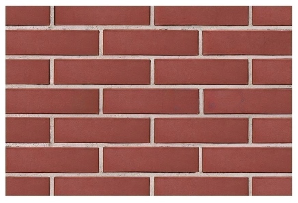 Облицовочный кирпич Braer бордо гладкий 0.7НФ