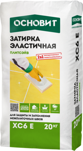 Затирка для кирпича Основит Плитсэйв XC6 20 кг