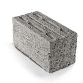 Стеновой восьмищелевой блок Коломна керамзито-бетонный стандарт