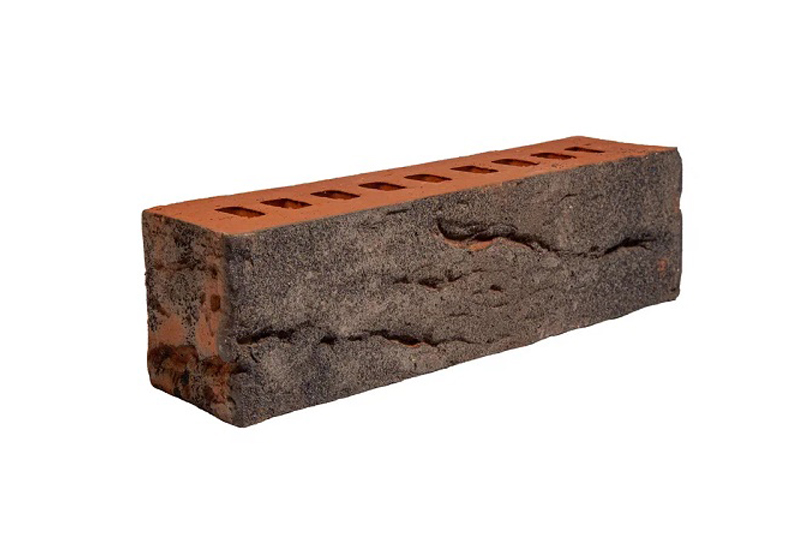 Клинкерный кирпич Faber Jar Кронштадский красный рустик 0.5НФ
