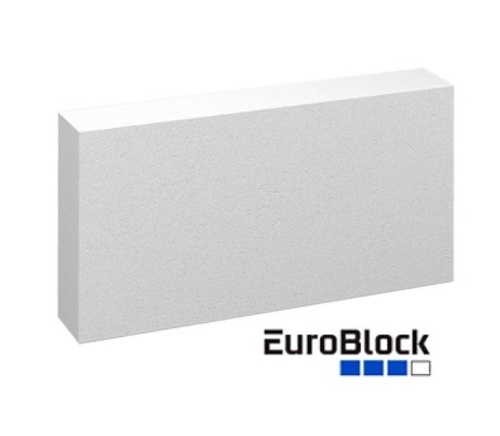 Газобетонный блок EuroBlock Воронеж D500 перегородочный