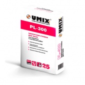 Цементная стяжка для пола UMIX PL-300 (25 кг)