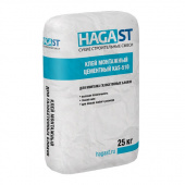 Клей монтажный для газобетонных блоков "HagaST" KAS-510 Белый Зимняя серия (25 кг)