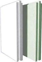 Плита пазогребневая гипсовая перегородочная полнотелая 667*80*500мм Knauf