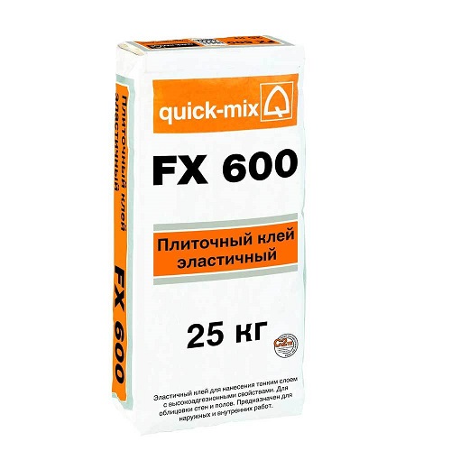 Клей Quick-mix FX 600 для плитки 25 кг