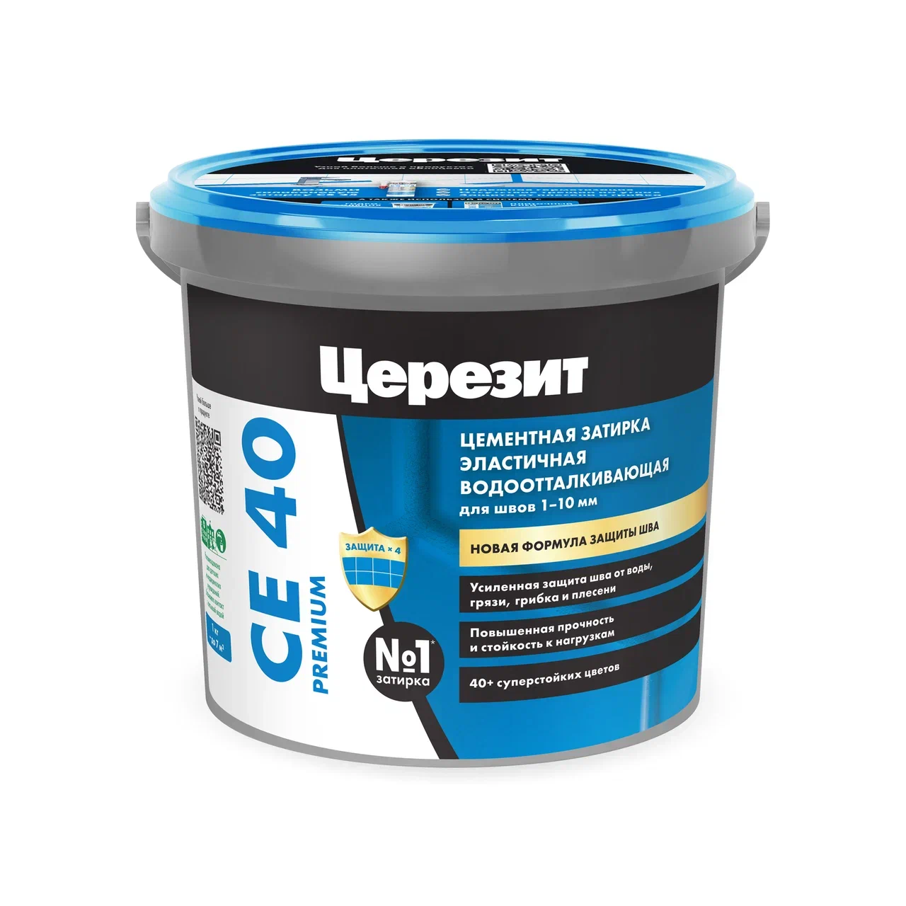 Затирка для плитки Церезит CE40 1 кг (антрацит)