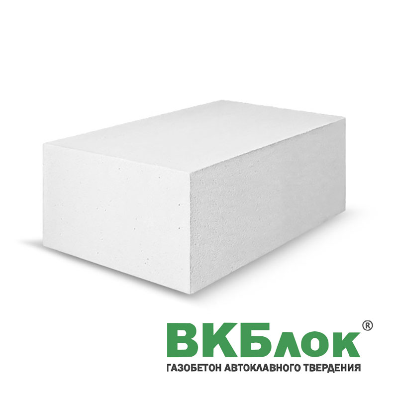 Газобетонный блок ВКБлок Сергиев Посад D500 стеновой Газобетонный блок ВКБлок Сергиев Посад D500 стеновой