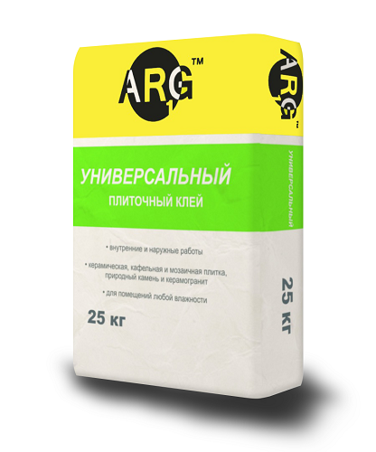 Клей ARG1 универсальный С1 для плитки 25 кг