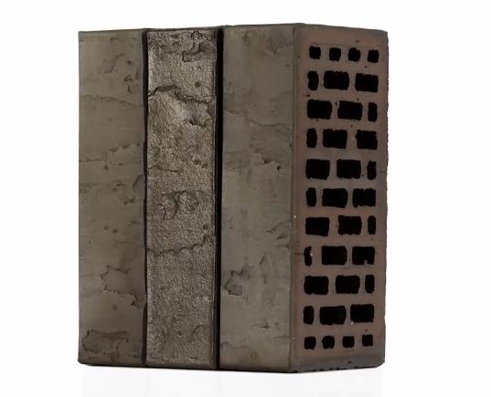 Облицовочный кирпич Braer баварская кладка Нуар терра 1НФ