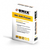 Финишная гипсовая шпатлевка UMIX SG-425 Finish (25 кг)