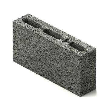 Блок керамзитобетонный 3-х щелевой Honik перегородочный 390х80х188