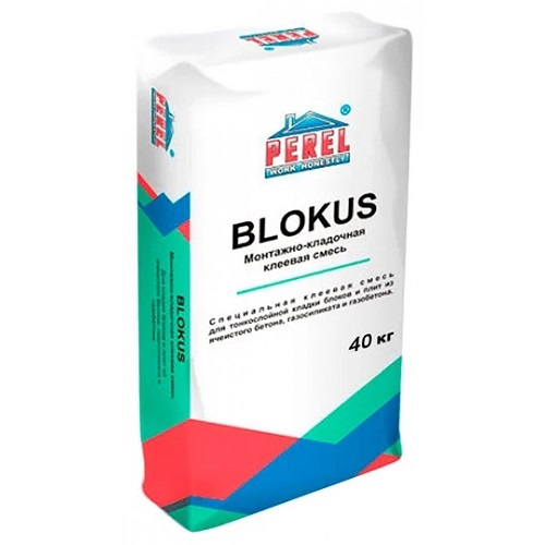Клей Perel Blokus 0340 для блоков 40 кг