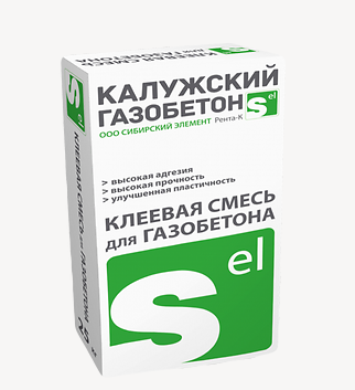 Клей Калужский газобетон Sibel для блоков 25 кг