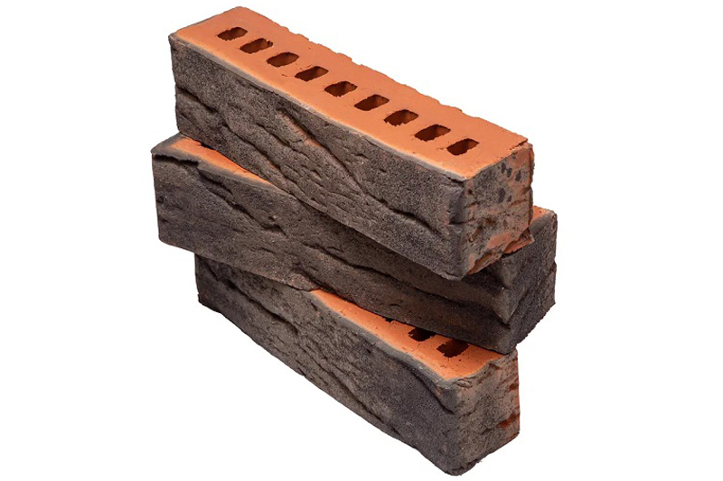 Клинкерный кирпич Faber Jar Кронштадский красный рустик 0.5НФ