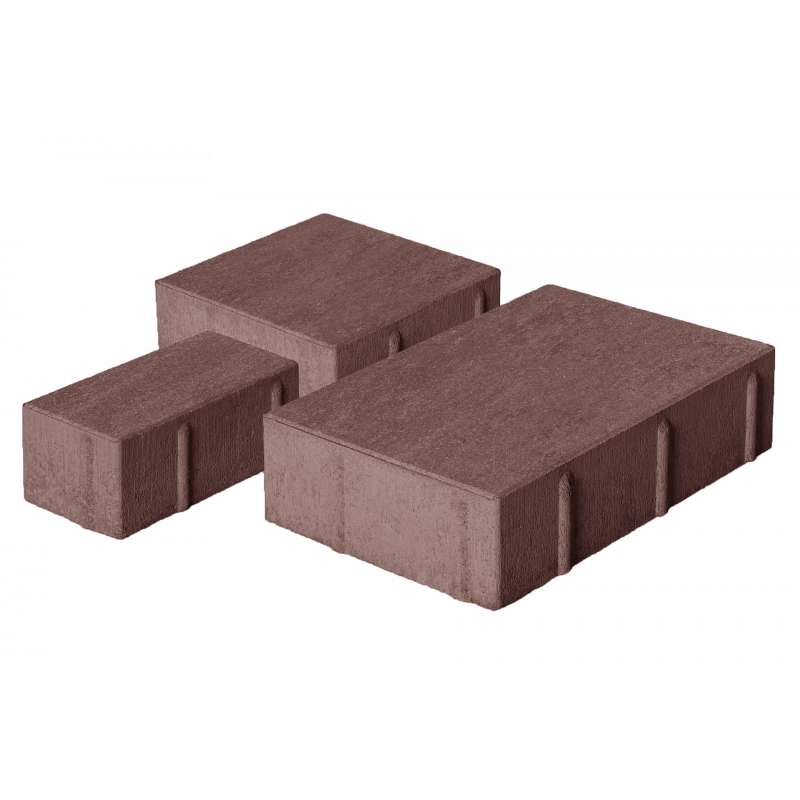 Тротуарная плитка Нобетек Новый город многоразмерная 