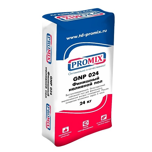 Наливной пол Promix GNP 024 быстротвердеющий 24 кг