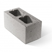 Стеновой двухпустотный блок бетонный колотый