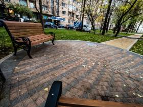 Тротуарная плитка Готика Квадрат Premium 100мм